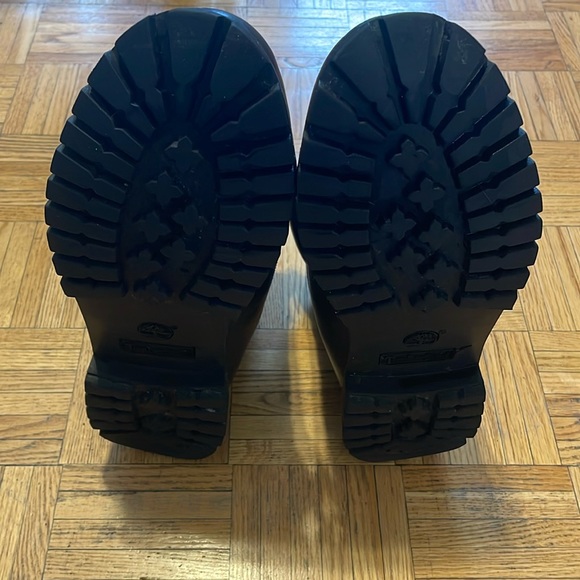 Timberland Leather Winter Boots Size In Black - Picture 3 of 7